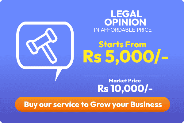 Legal Opinion in affordable price 5000rs
